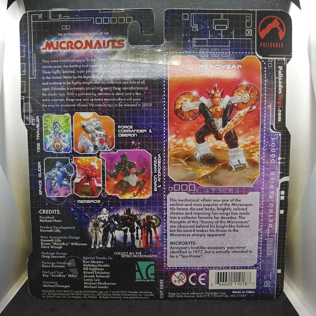 Amazon.co.jp: ミクロマン アクロイヤー マッドシルバー MICRONAUTS